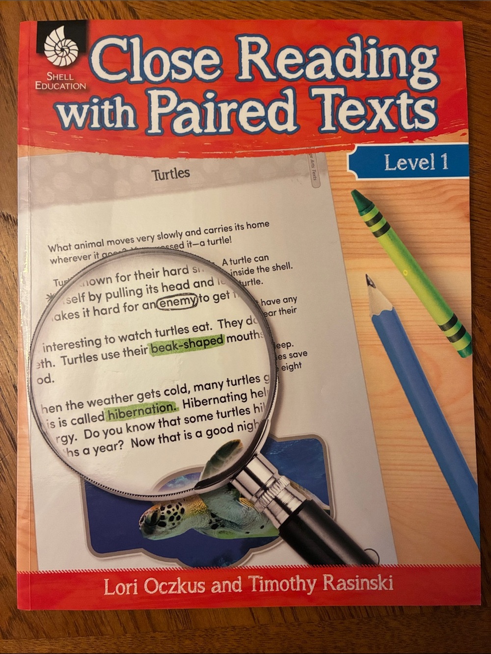 Close Reading with Paired Texts Level 1 - Red/Cream Cover by